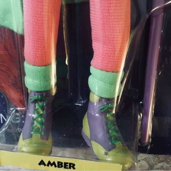 RAINBOW BRITE COLOR GLO DOLL Amber 9” Original Sealed Pack Rare - Picture 2 of 14